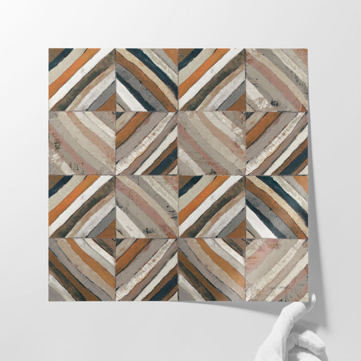 The Center II Abstract Warm - Canvas Print Wall Art