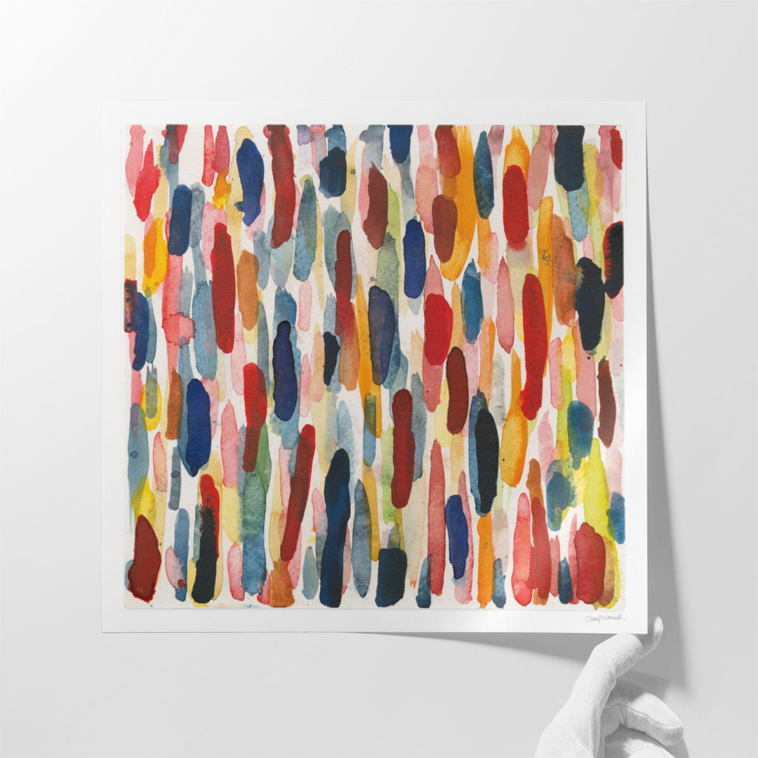 Colorful Patterns IX - Canvas Print Wall Art