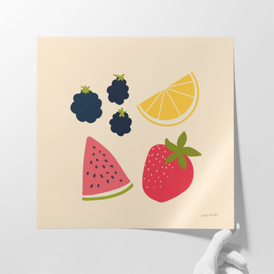 Summer Fruits I - Canvas Print Wall Art