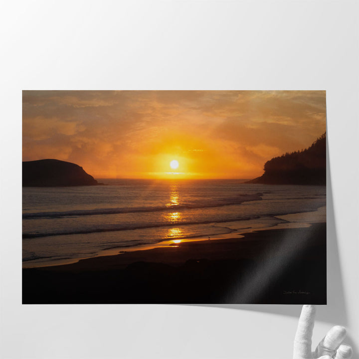 Ocean Sunset - Canvas Print Wall Art