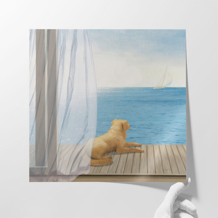 Blue Breeze II- Canvas Print Wall Art