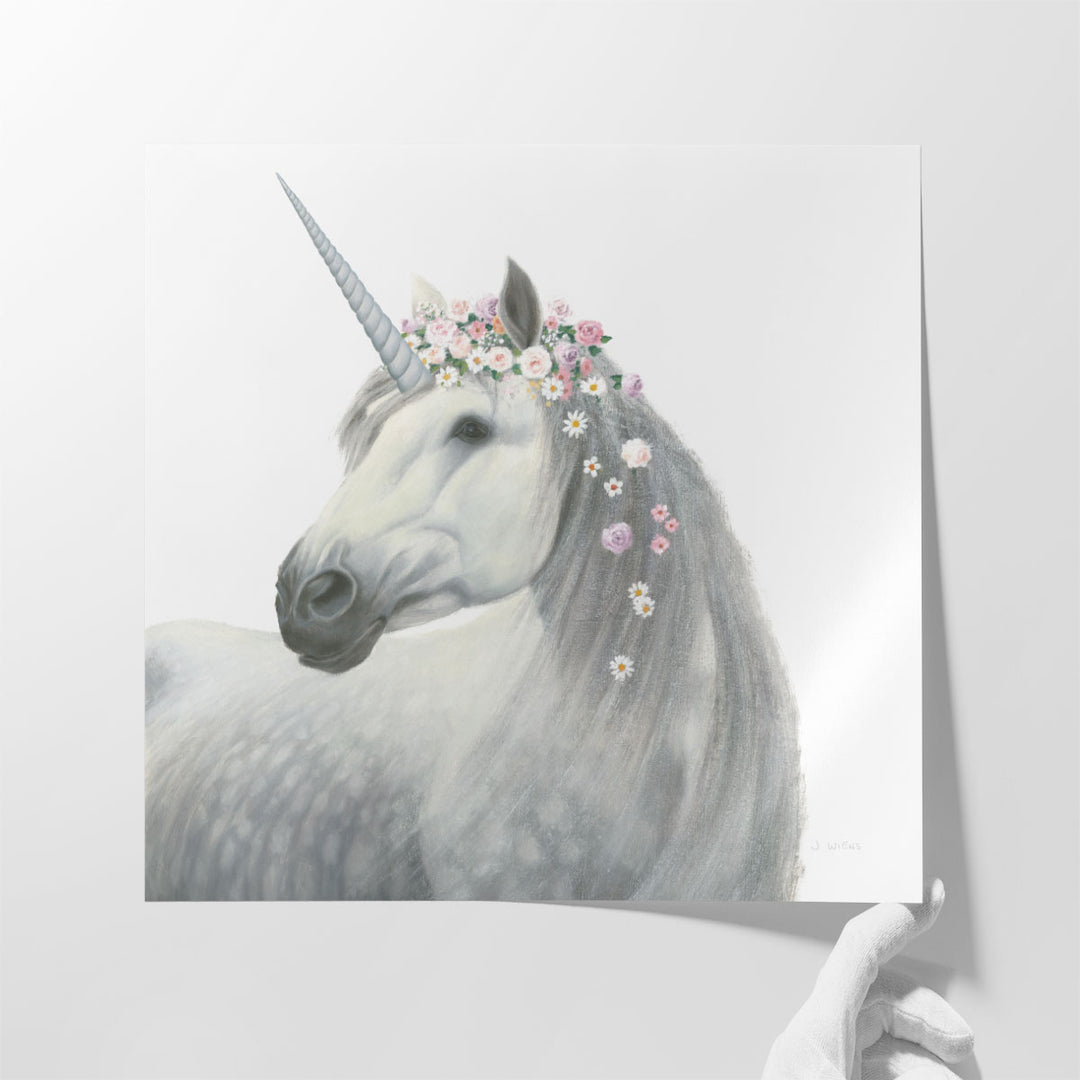 Spirit Unicorn II - Canvas Print Wall Art