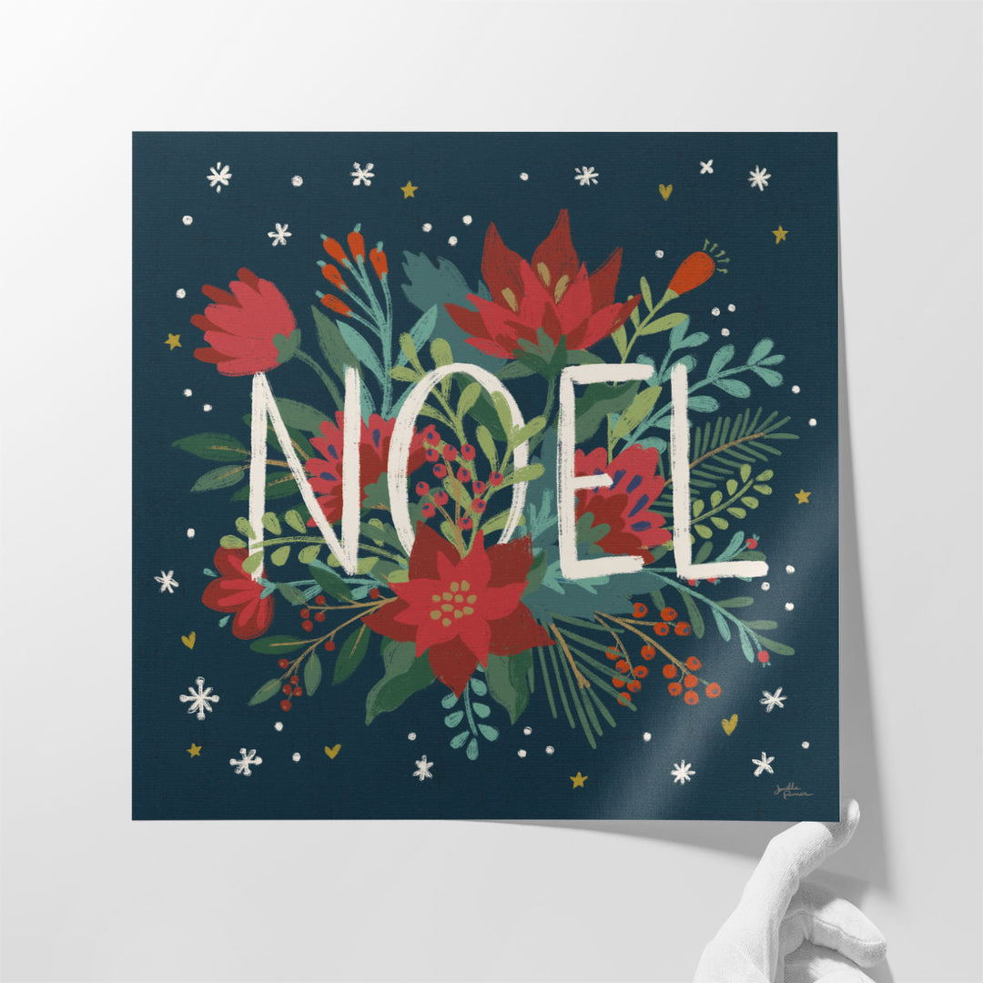 Christmas Bloom VII - Canvas Print Wall Art 