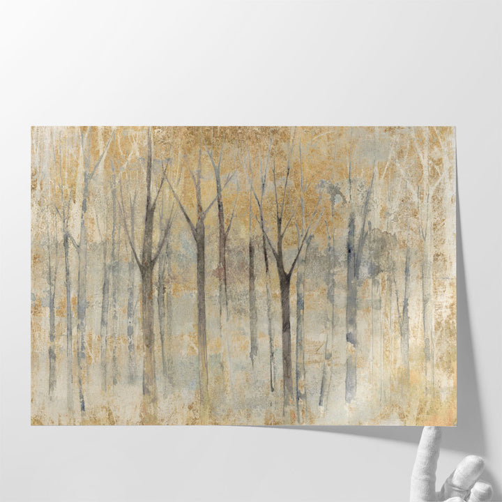 Seasons End Gold - Canvas Print Wall Art