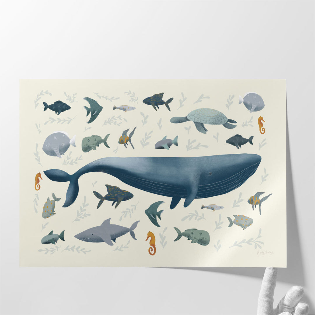 Ocean Life - Canvas Print Wall Art