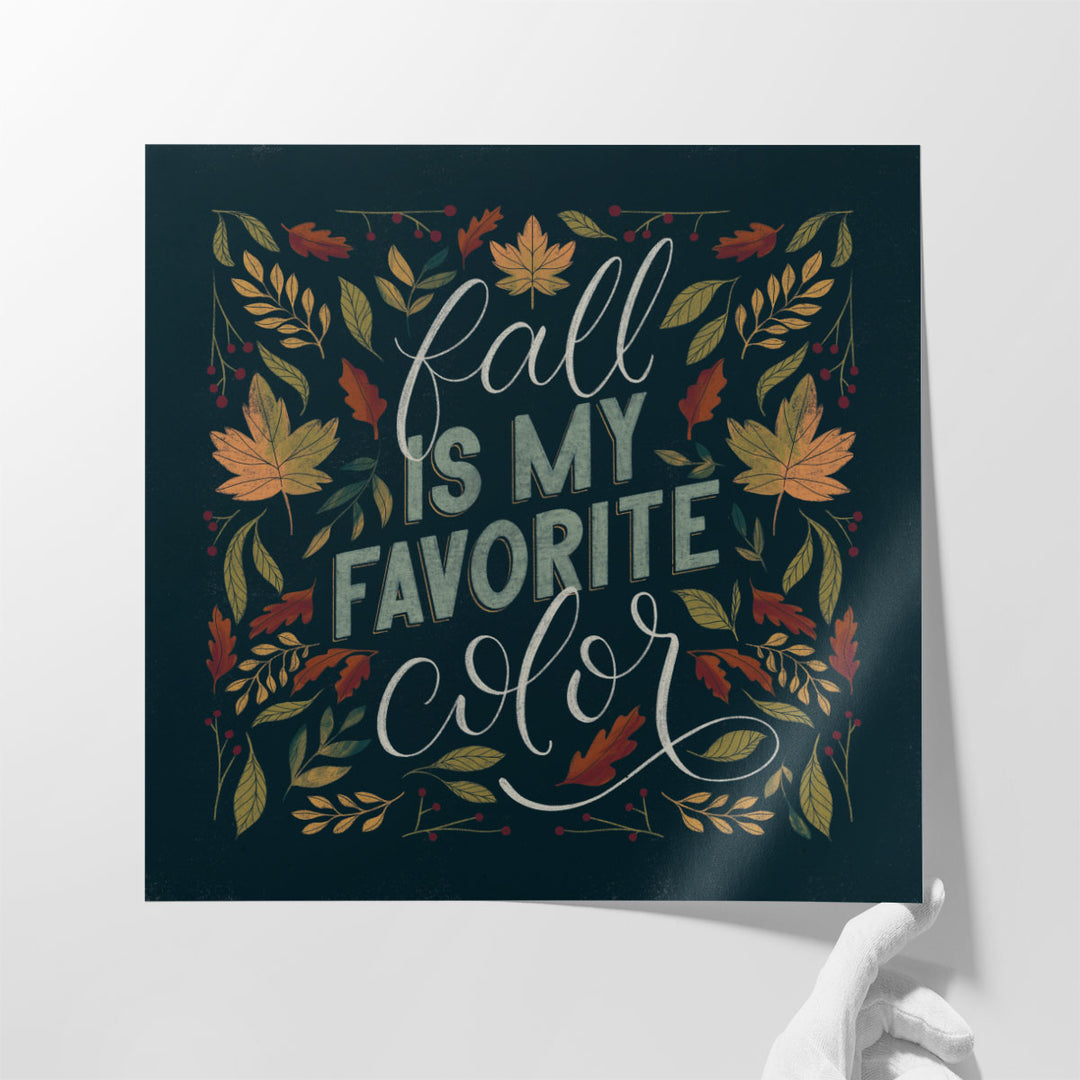 Autumn Sayings I - Canvas Print Wall Art