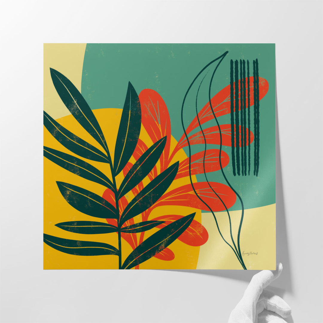 Mid Century Modern I - Canvas Print Wall Art