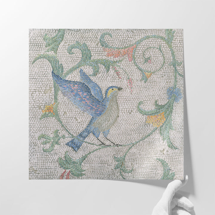 Mosaic Birds I - Canvas Print Wall Art