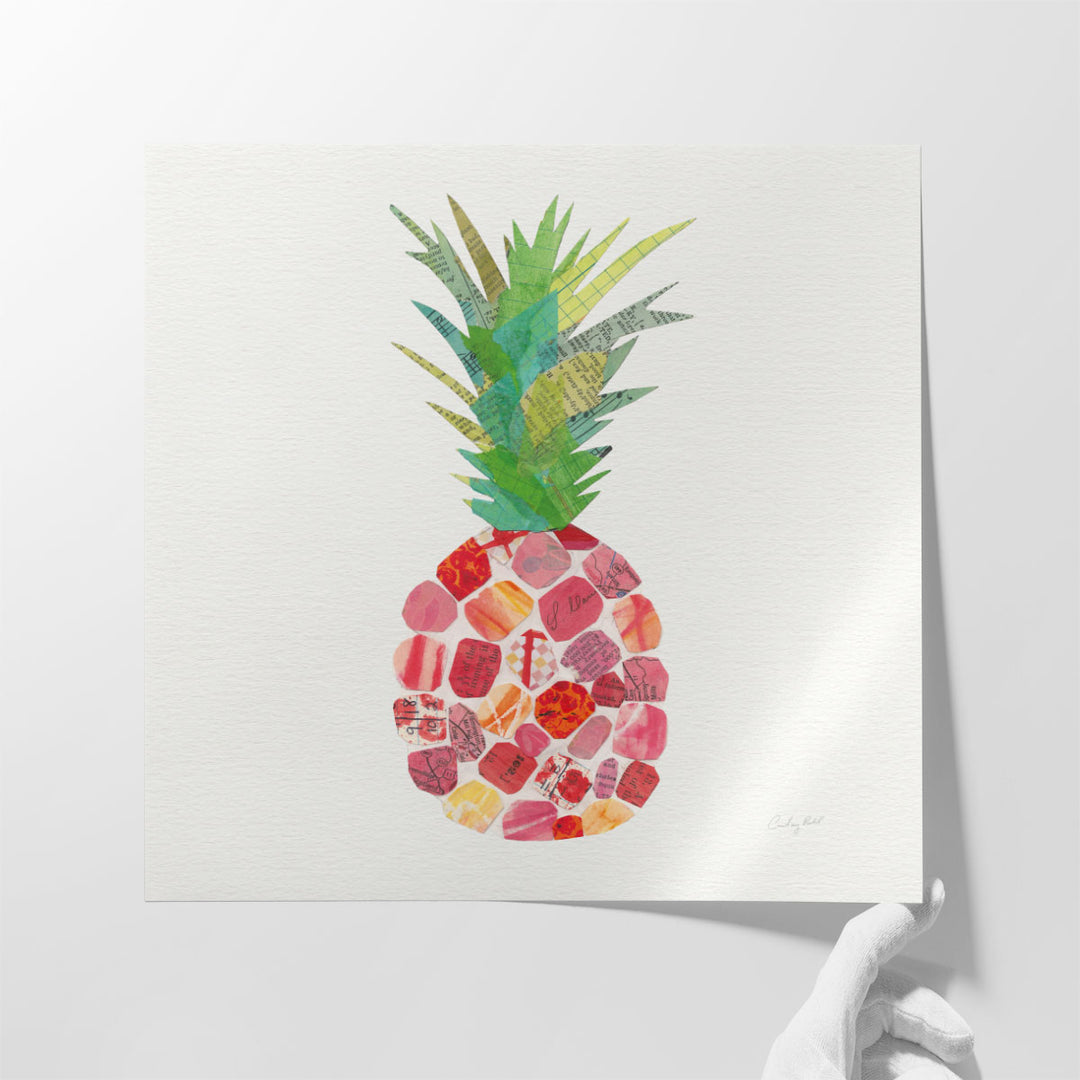 Tropical Fun Pineapple I - Canvas Print Wall Art