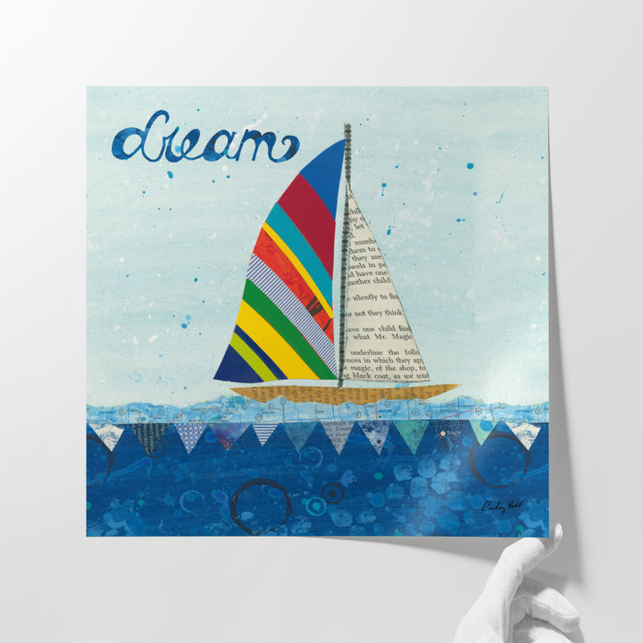 Rainbow Spinnakers II - Canvas Print Wall Art