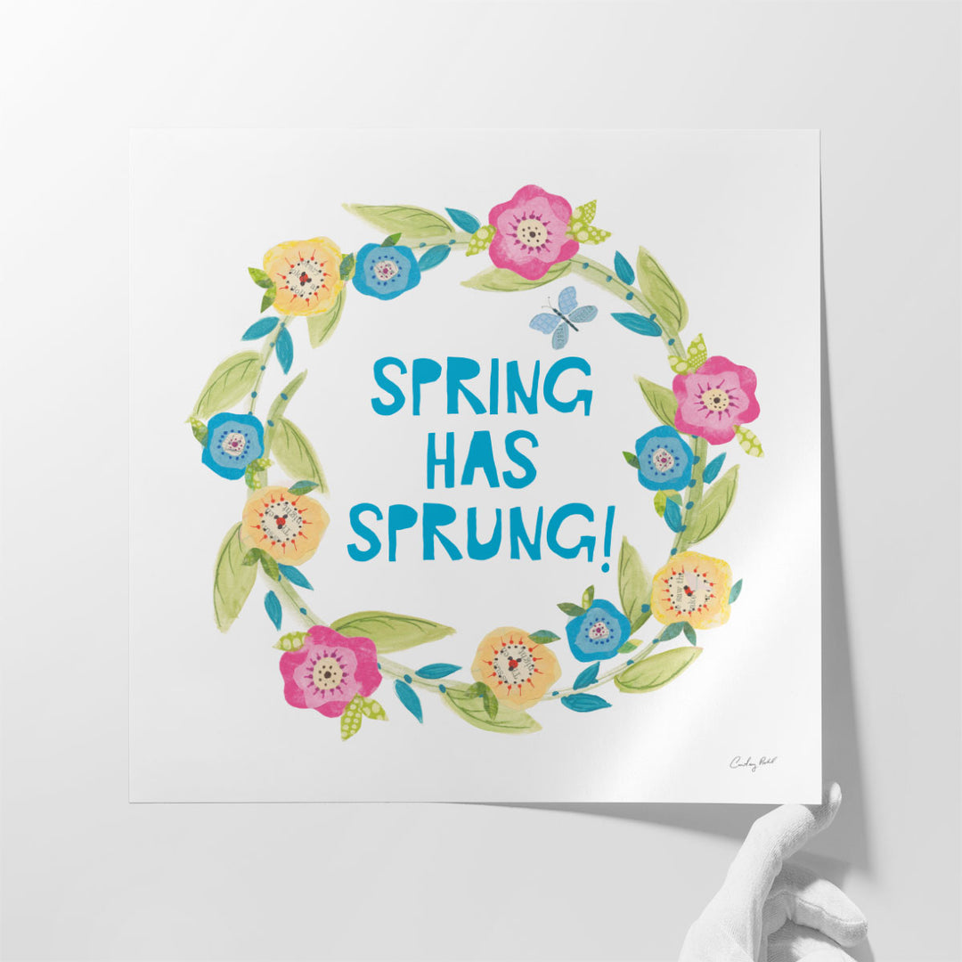 Spring Has Sprung II - Canvas Print Wall Art