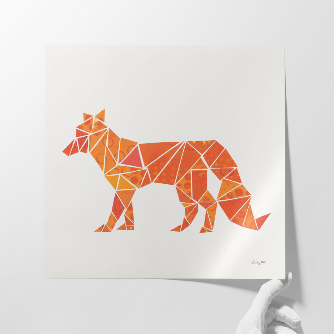 Geometric Animal II - Canvas Print Wall Art