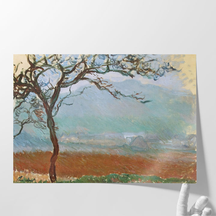 Landscape at Giverny, 1887 - Canvas Print Wall Art