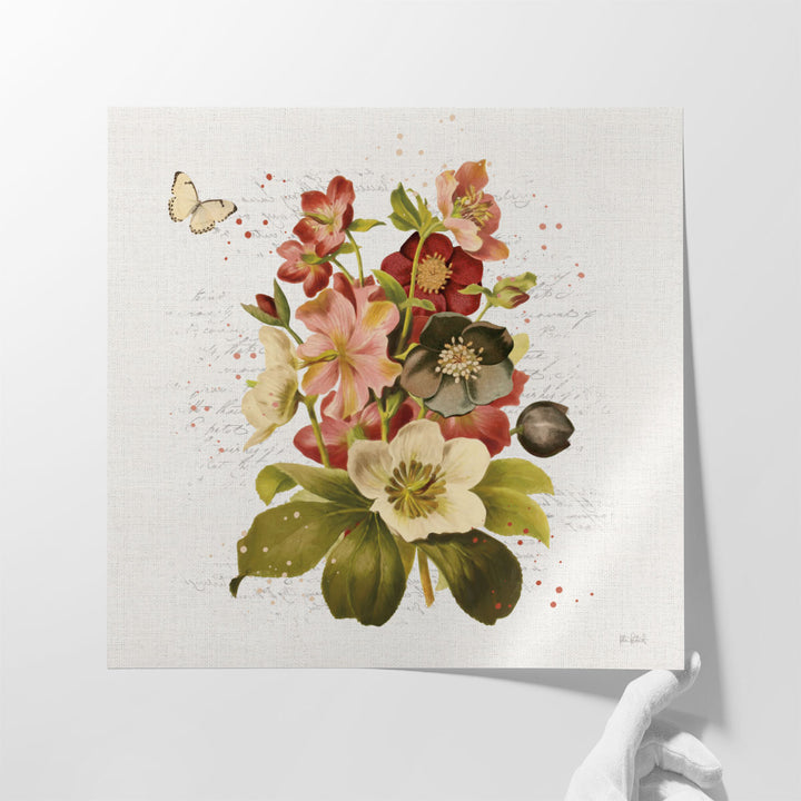 Vintage Petals VI - Canvas Print Wall Art