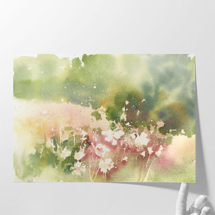 Floral Field - Canvas Print Wall Art