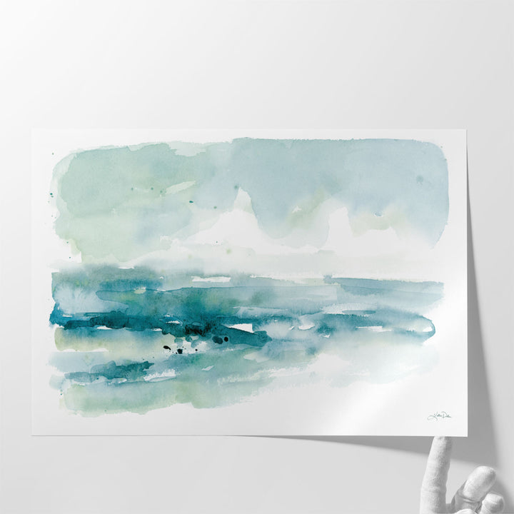 Breezy Blues I - Canvas Print Wall Art