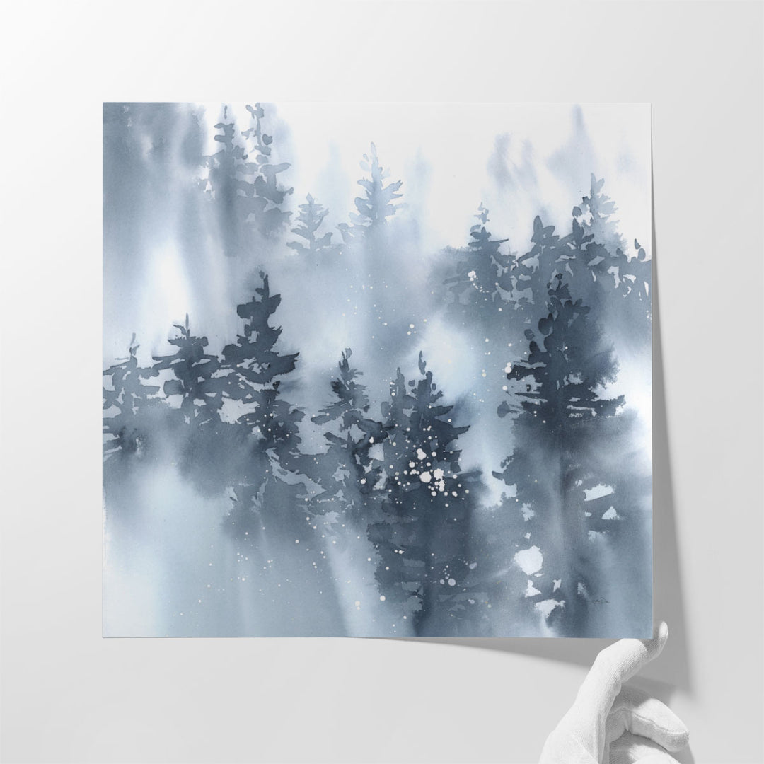 Misty Forest I - Canvas Print Wall Art