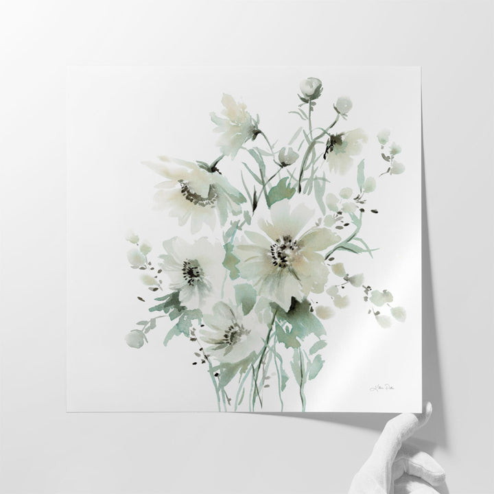 Secret Garden Bouquet I - Canvas Print Wall Art