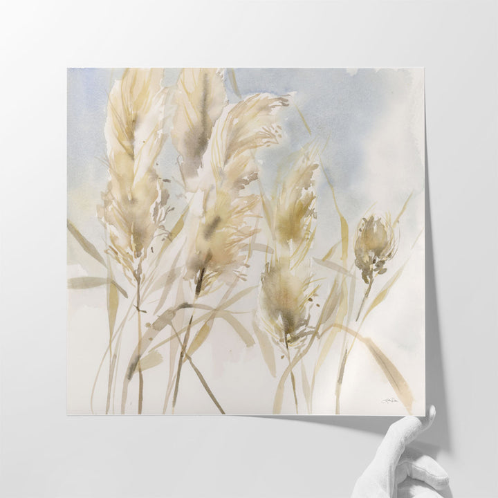 Pampas Grasses - Canvas Print Wall Art