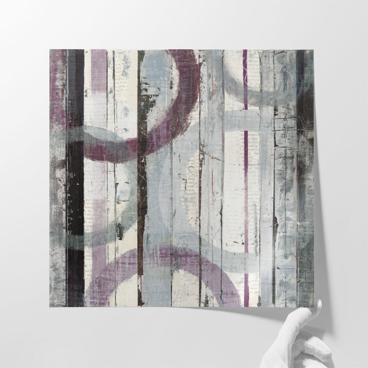 Plum Zephyr I - Canvas Print Wall Art