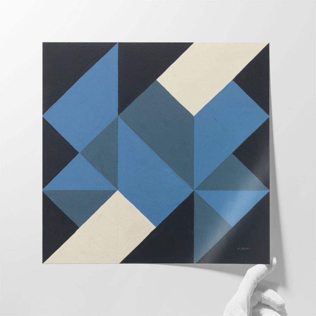 Triangles I - Canvas Print Wall Art