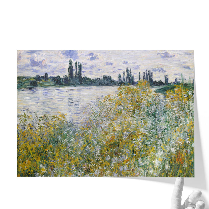 Ile aux Fleurs near Vetheuil, 1880 - Canvas Print Wall Art