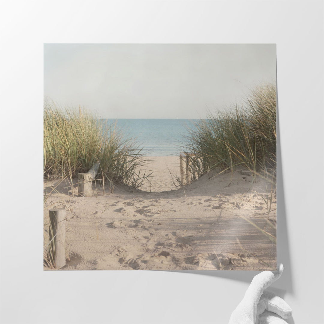 Beach Grasses - Canvas Print Wall Art