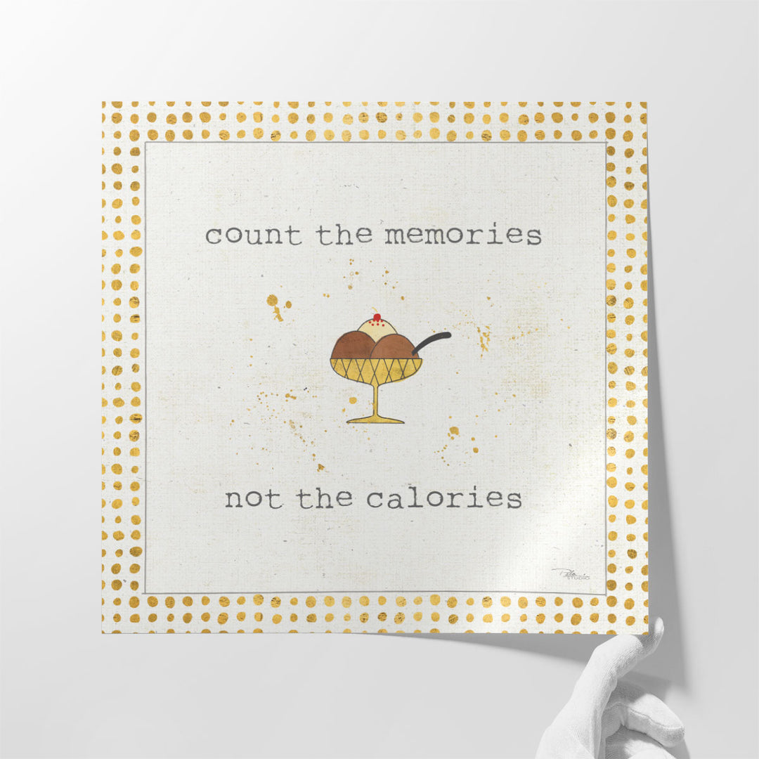 Calorie Cuties VI - Canvas Print Wall Art