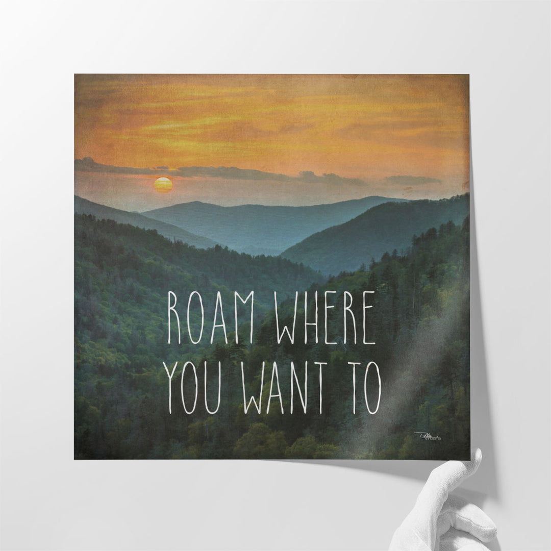 Wander I - Canvas Print Wall Art