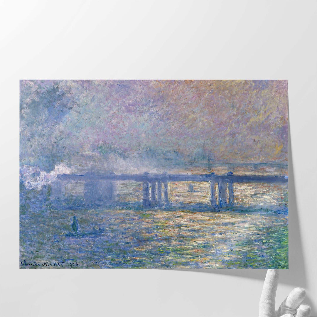 Charing Cross Bridge, 1903 - Canvas Print Wall Art