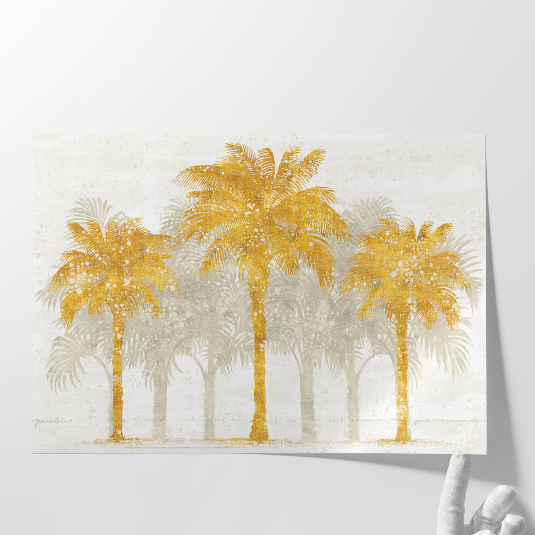 Palm Coast I - Canvas Print Wall Art