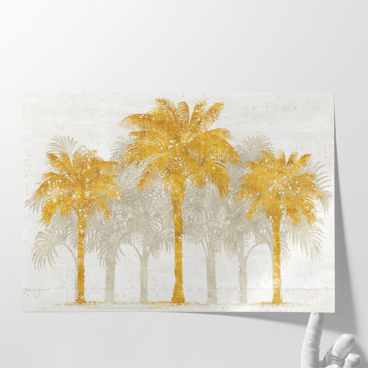 Palm Coast I - Canvas Print Wall Art