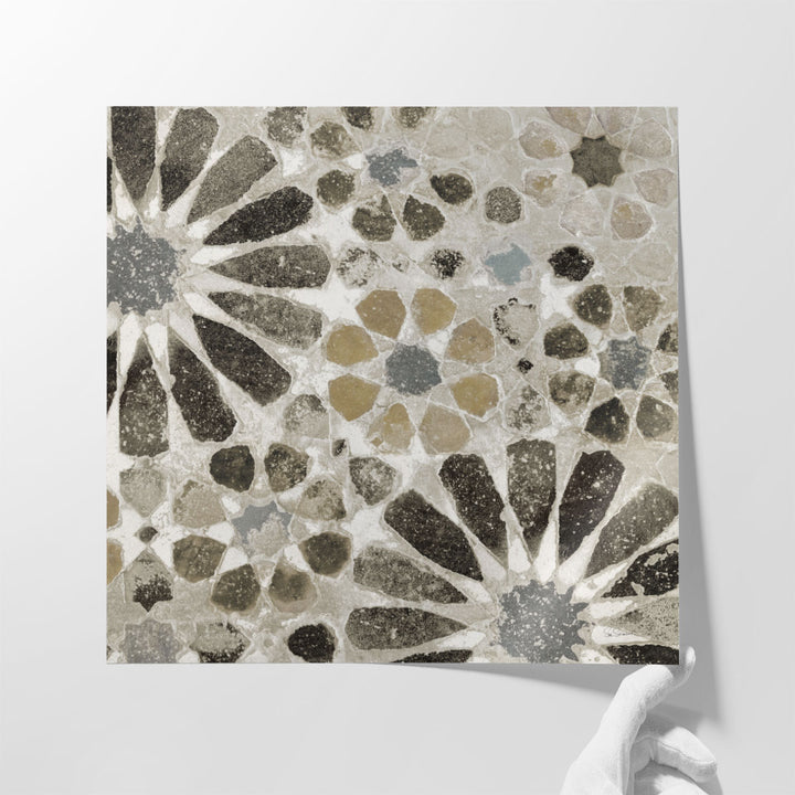 Alhambra Tile II - Canvas Print Wall Art