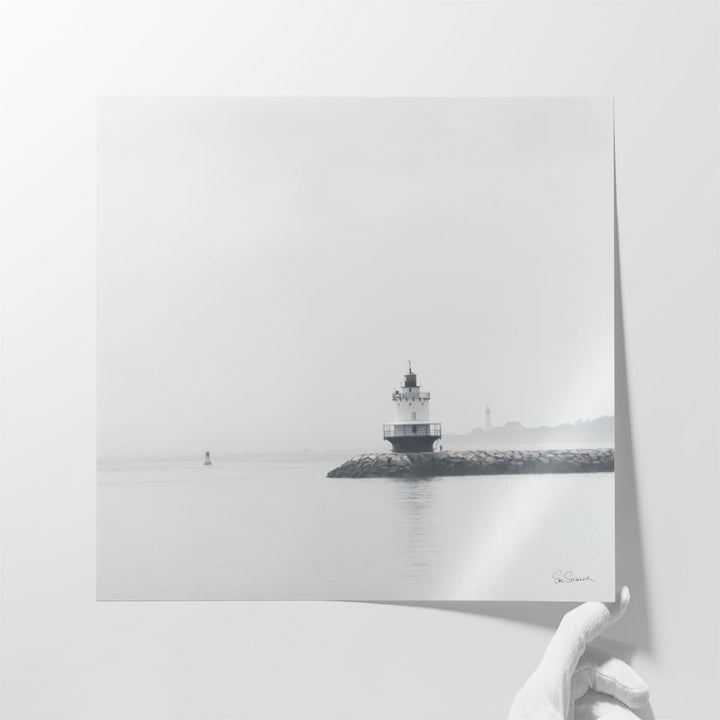 Casco Bay Lighthouse I - Canvas Print Wall Art