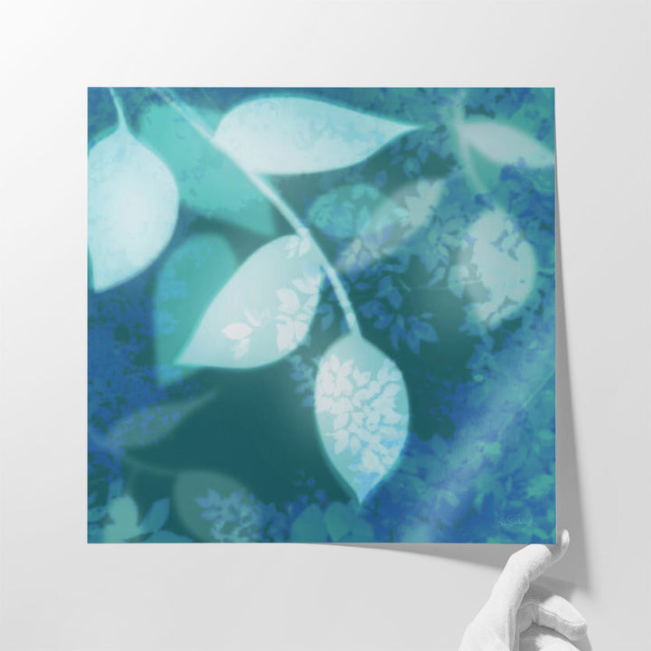 Ink Leaves II - Canvas Print Wall Art