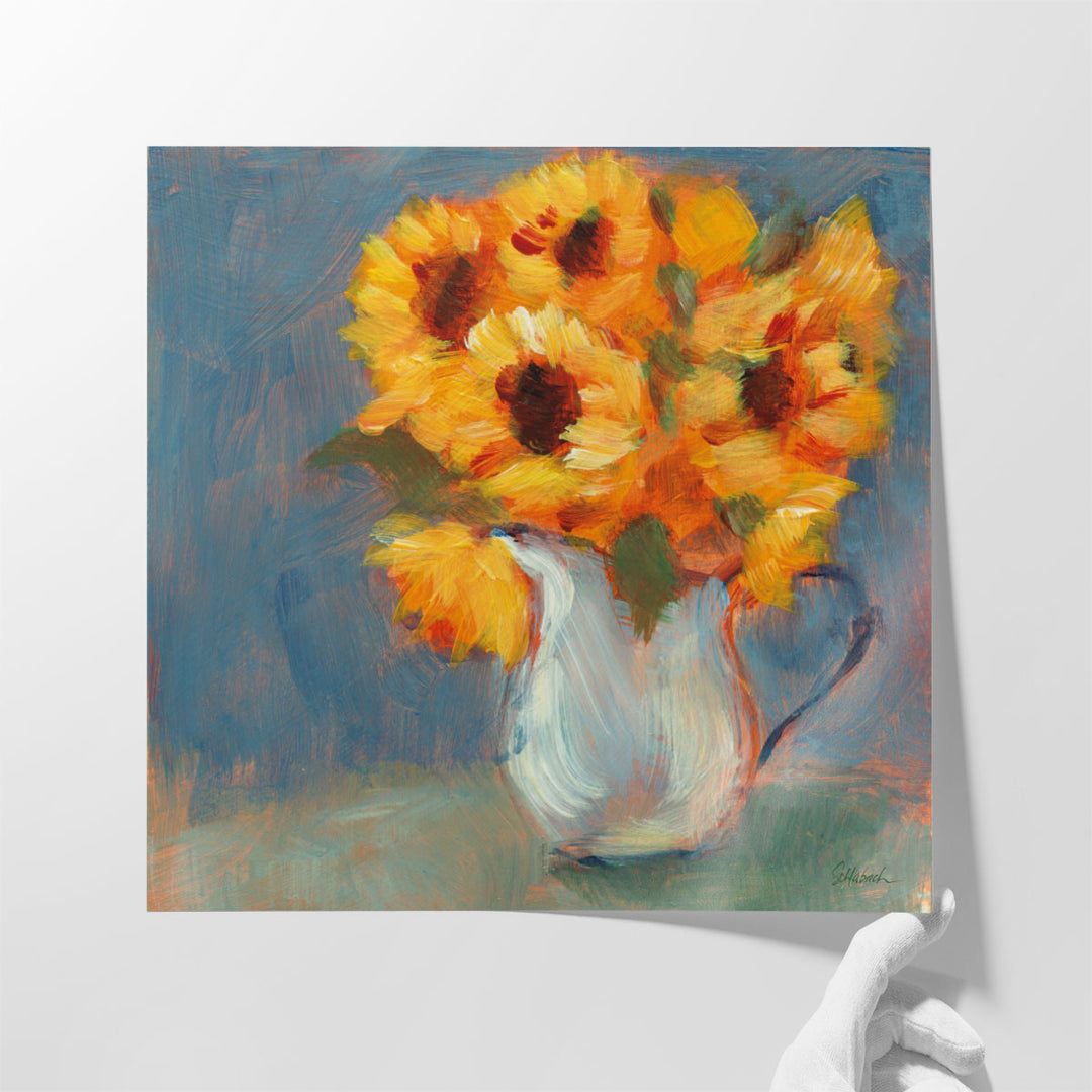 Kitchen Sunflowers - Canvas Print Wall Art