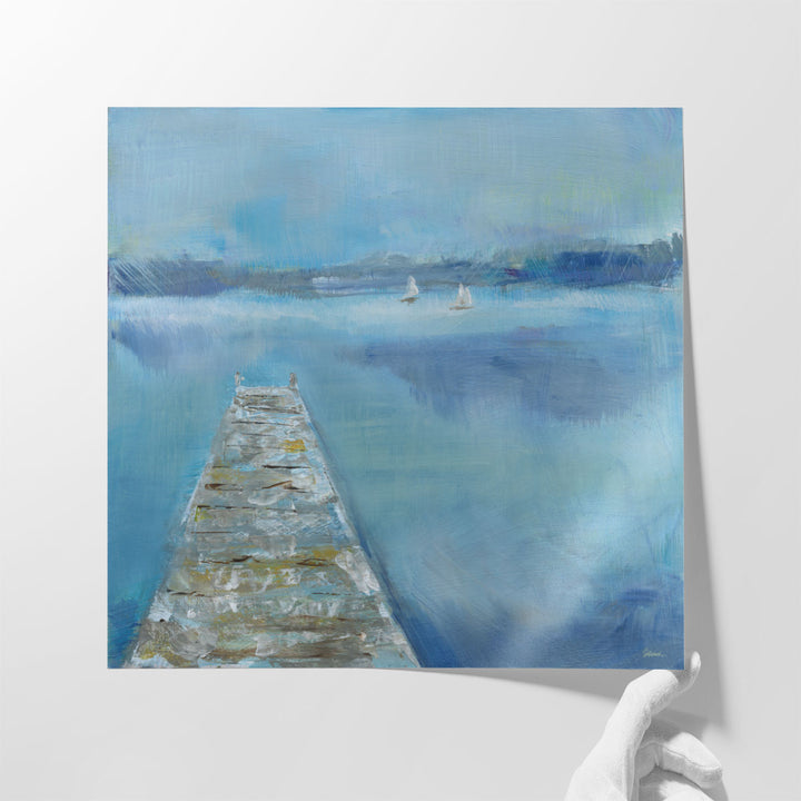 Lake Edge II - Canvas Print Wall Art