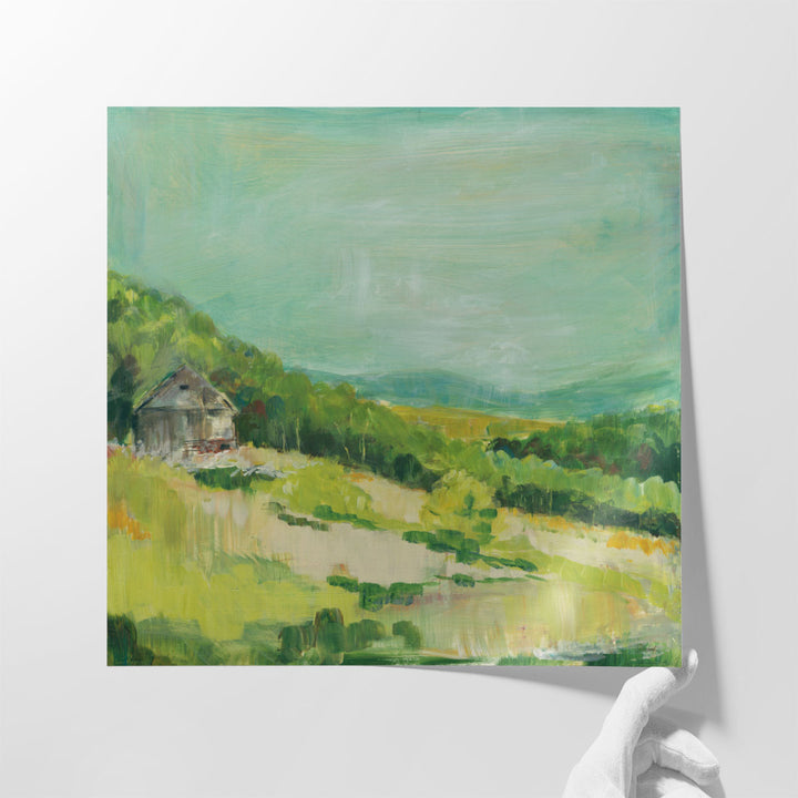 Upper Fields - Canvas Print Wall Art