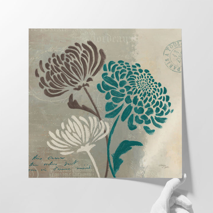 Chrysanthemums II - Canvas Print Wall Art