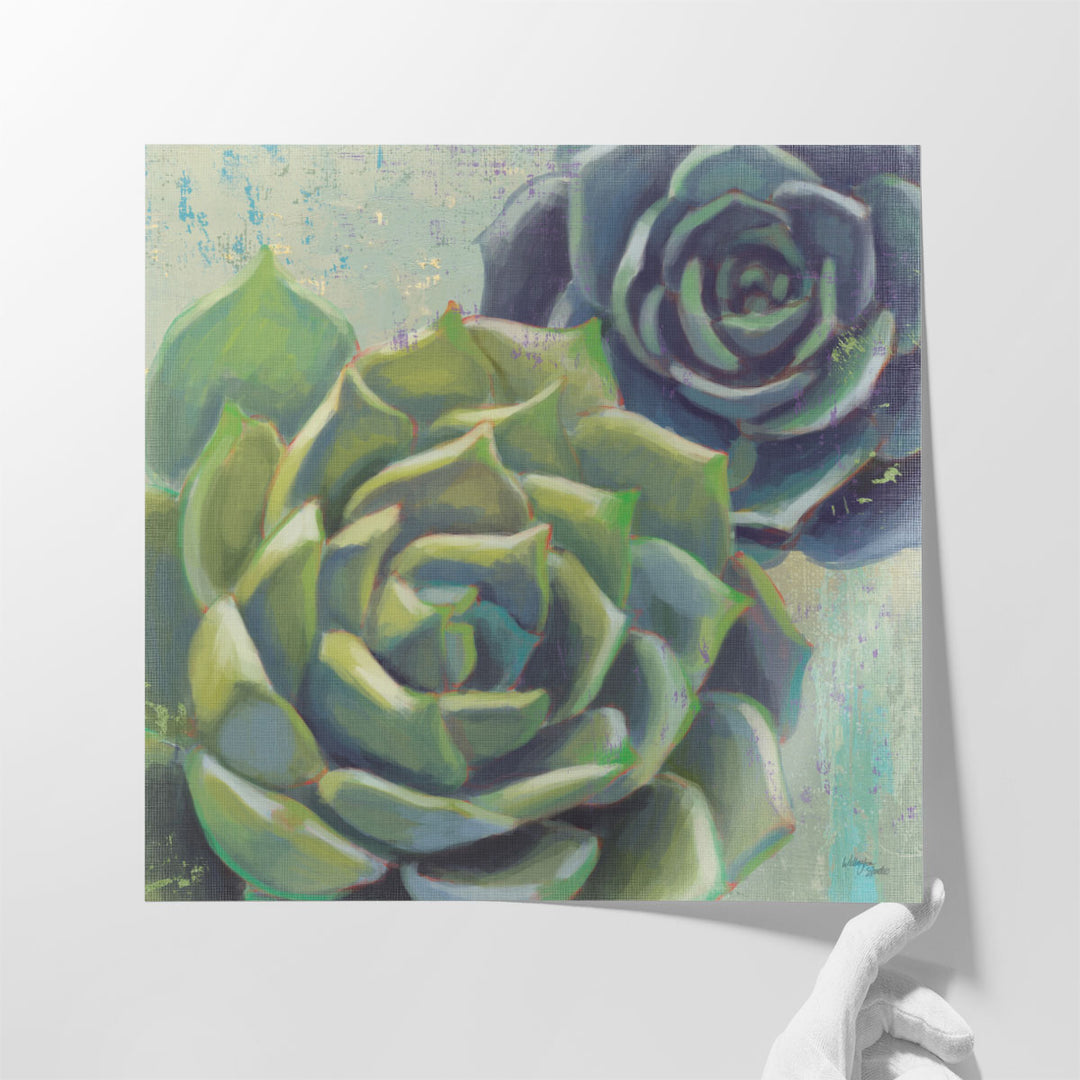 Succulents I - Canvas Print Wall Art