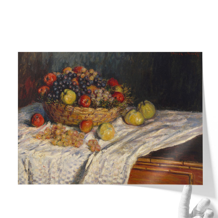 Apples and Grapes, 1879-1880 - Canvas Print Wall Art