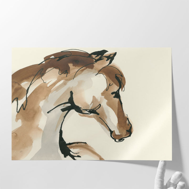 Horse Head I - Canvas Print Wall Art