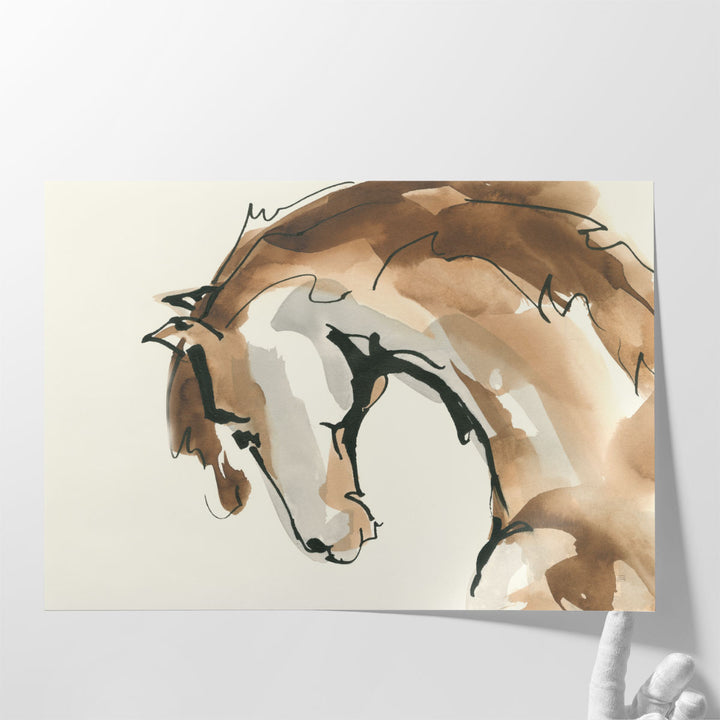 Horse Head II - Canvas Print Wall Art