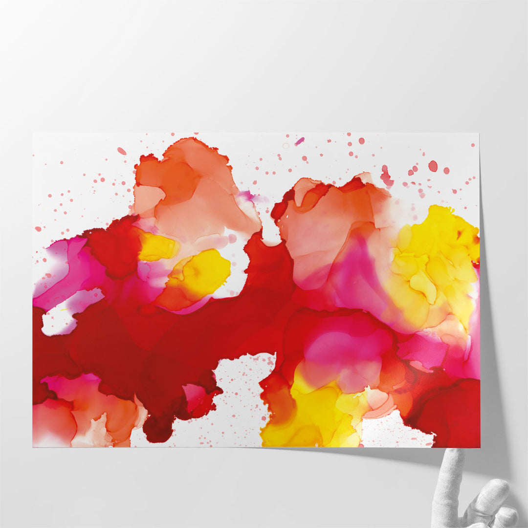 Spatter - Canvas Print Wall Art