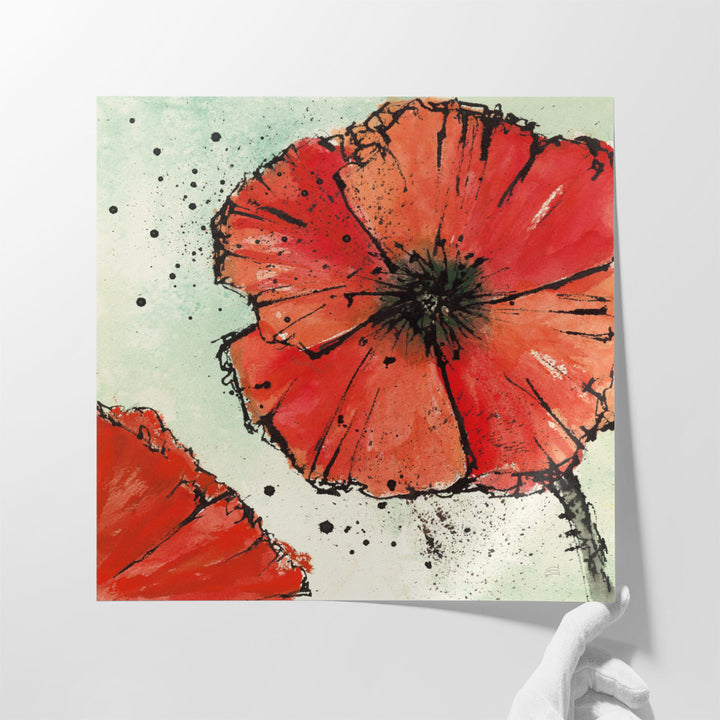 Not a California Poppy IV - Canvas Print Wall Art