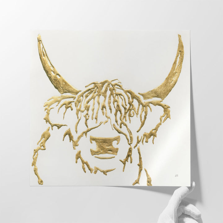 Gilded Highlander I - Canvas Print Wall Art