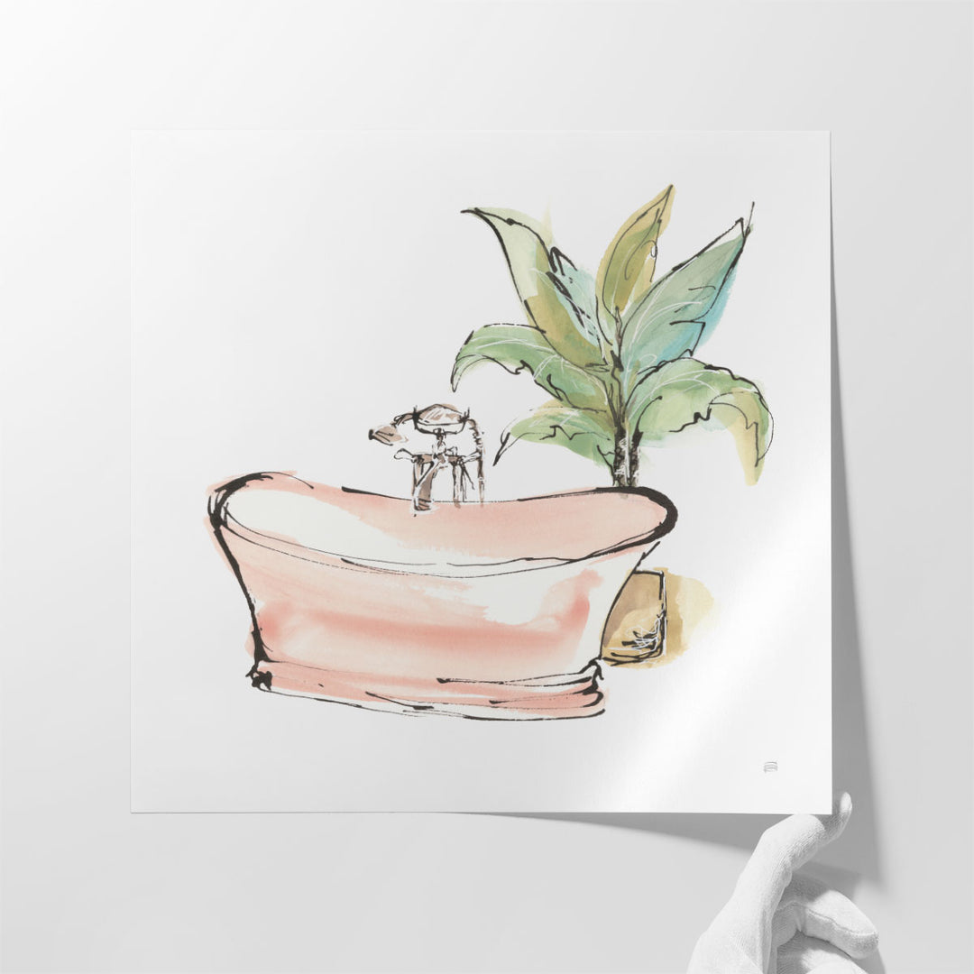 Tub I - Canvas Print Wall Art