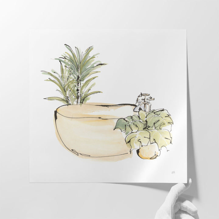 Tub V - Canvas Print Wall Art