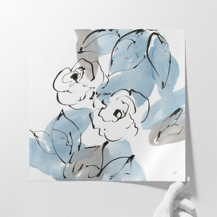 Blue Neutrals I - Canvas Print Wall Art