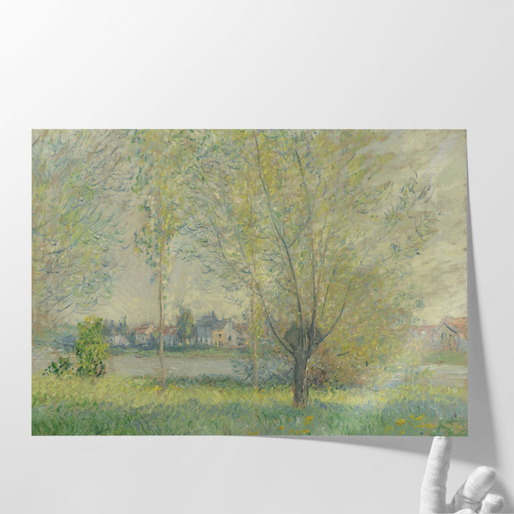 The Willows, 1880 - Canvas Print Wall Art